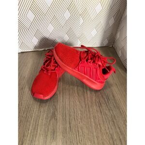 Adidas Kids Red Mesh Running Sneakers BY9881 toddler size 11